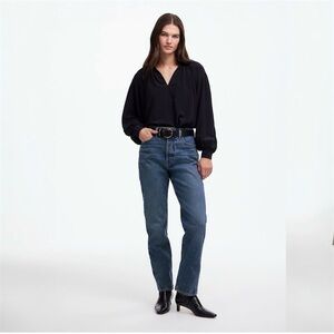 Madewell The '90s Straight Crop 28